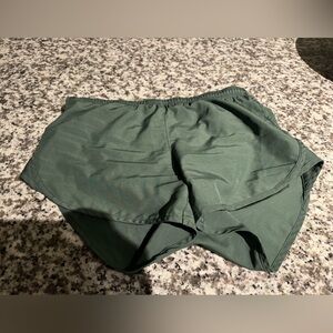 Nike Green Running Shorts